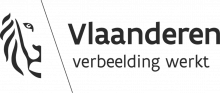 Logo Vlaanderen verbeelding werkt
